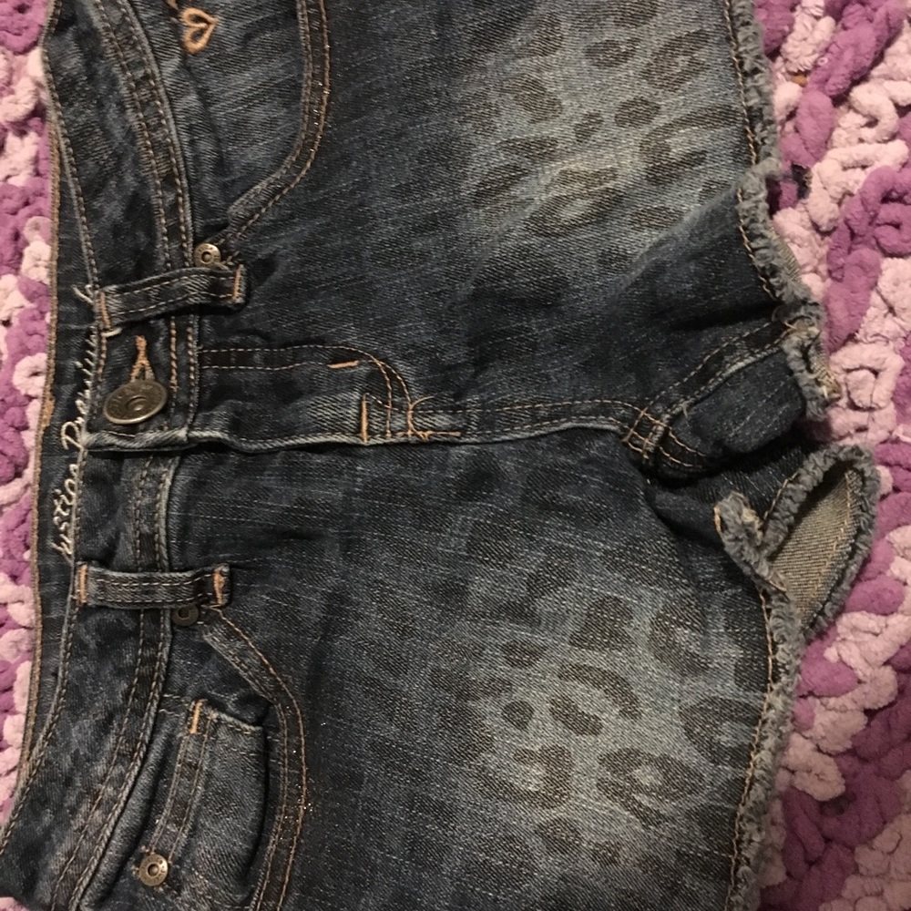 Justice jean shorts